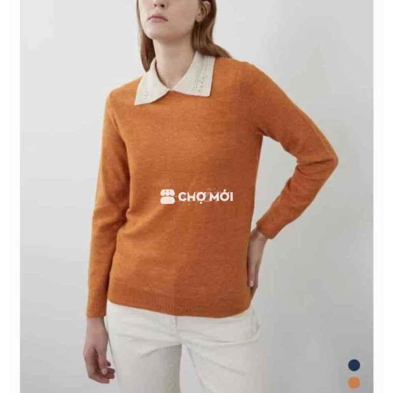 Áo len Olivia Lauren Nữ Cam size S Mới 100%