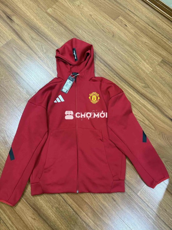 Áo khoác Adidas MUFC ANTH JKT Nam Đỏ size M