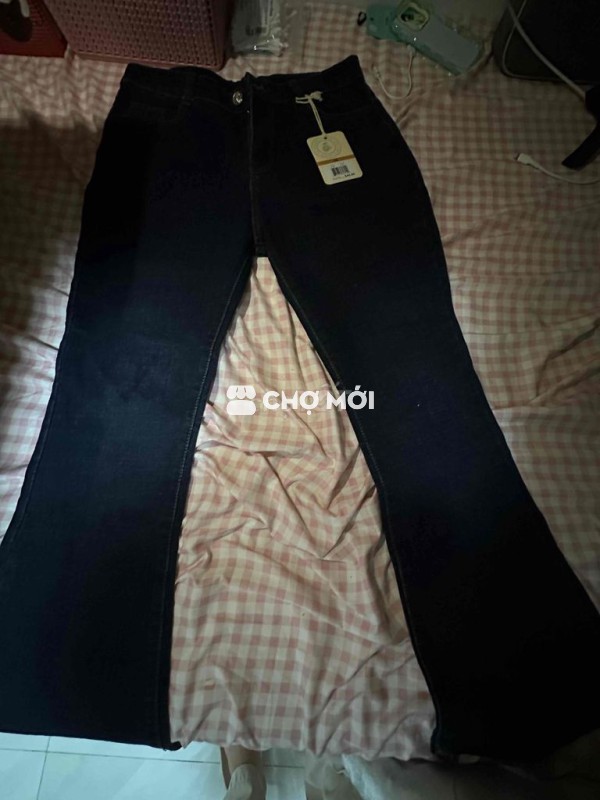 Quần jeans nữ Caribbean Joe Island Supply Co Đen