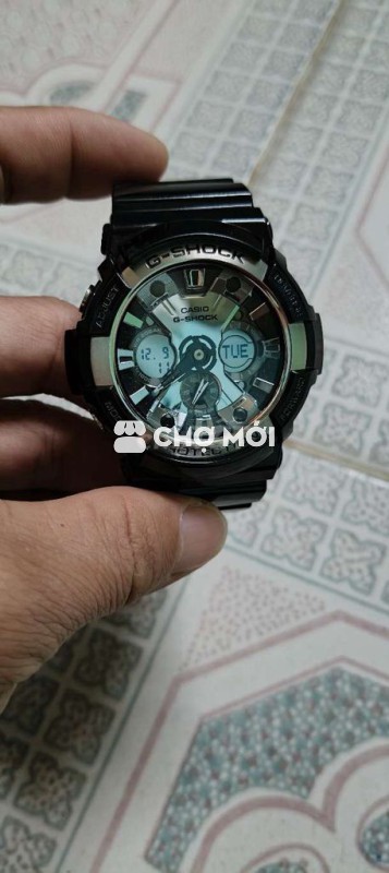 Đồng hồ Casio G-Shock GA-200BW Đen
