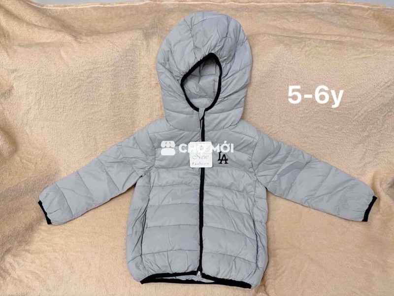 Áo khoác phao bé trai bé gái 4-6 tuổi