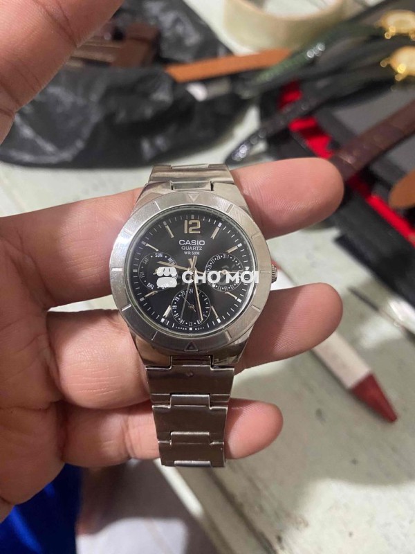 Đồng hồ Casio LTP-2069 Nữ Thép không gỉ Bạc 30mm