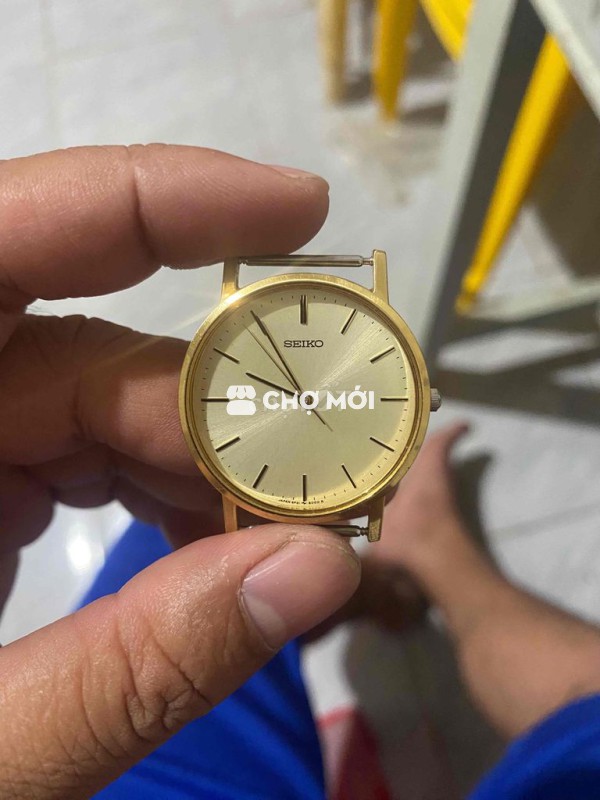 Đồng hồ Seiko Nam 34mm Vàng