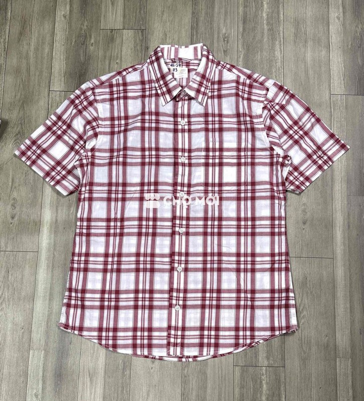 Áo sơ mi Back Number Nam Cotton size M Mới