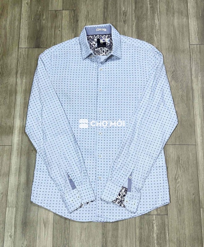 Áo sơ mi Ricky nam Cotton size S-M
