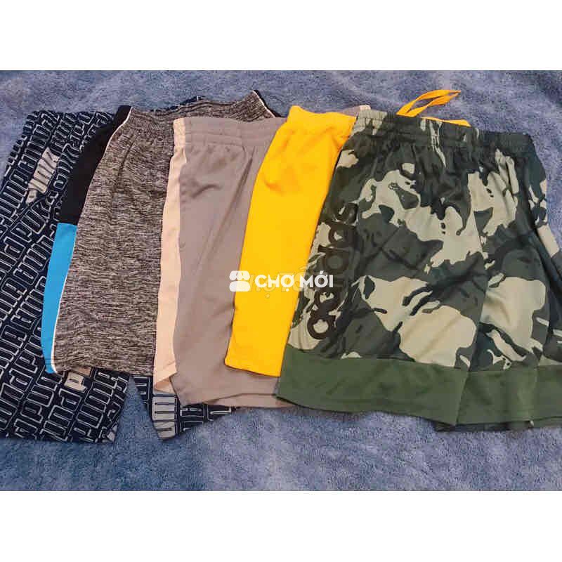 5 Quần đùi bé trai vải thun nhiều màu .