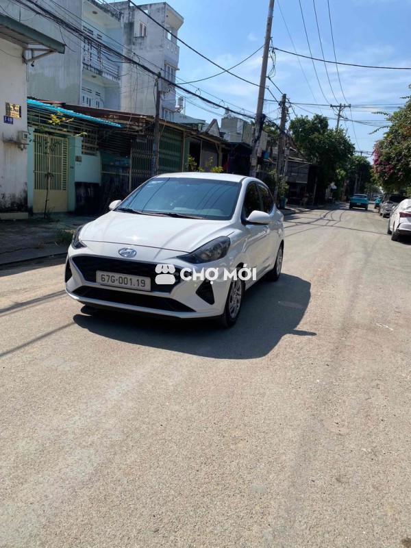 Hyundai Grand i10 Trắng Ghế da Tự động