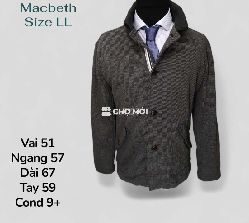 Khoác dạ Japan 🇯🇵 size LL