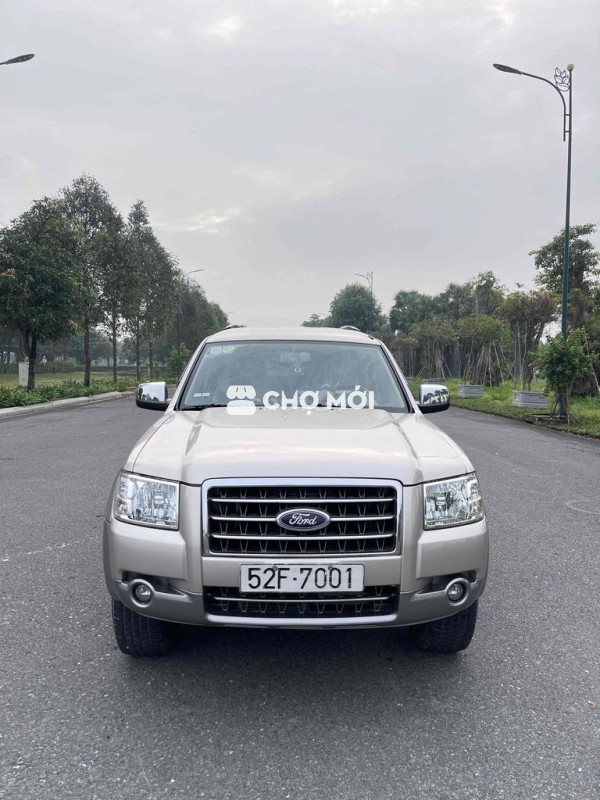 Ford Everest 2008 Vàng cát, máy dầu,xe da đình