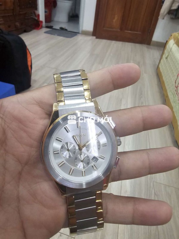 Đồng hồ Citizen 6Kim Thép không gỉ 42mm đẹp 99.9%