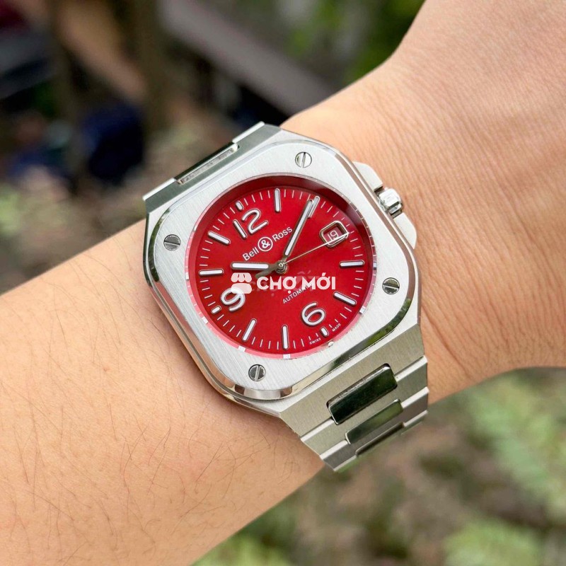 Đồng hồ Bell & Ross BR05A-R-ST Thép Tia Nắng đỏ