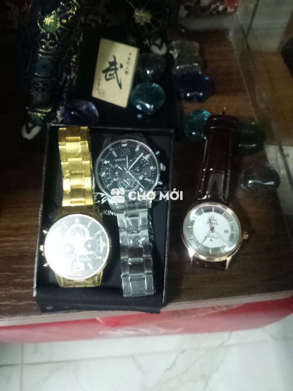 Đồng hồ đeo tay Nam Dây da Kim loại
