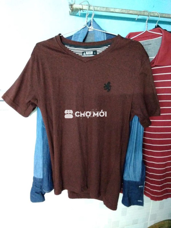 Áo thun nam Rugby University Cotton size S