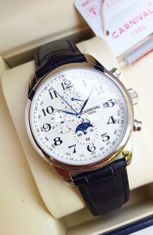 Siêu Phẩm Đồng Hồ Cơ Moon Phase Cực Hiếm CARNIVAL