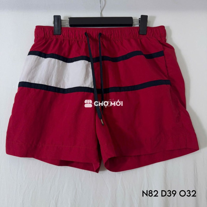 Quần short Tommy Hilfiger Nam Đỏ 2hand