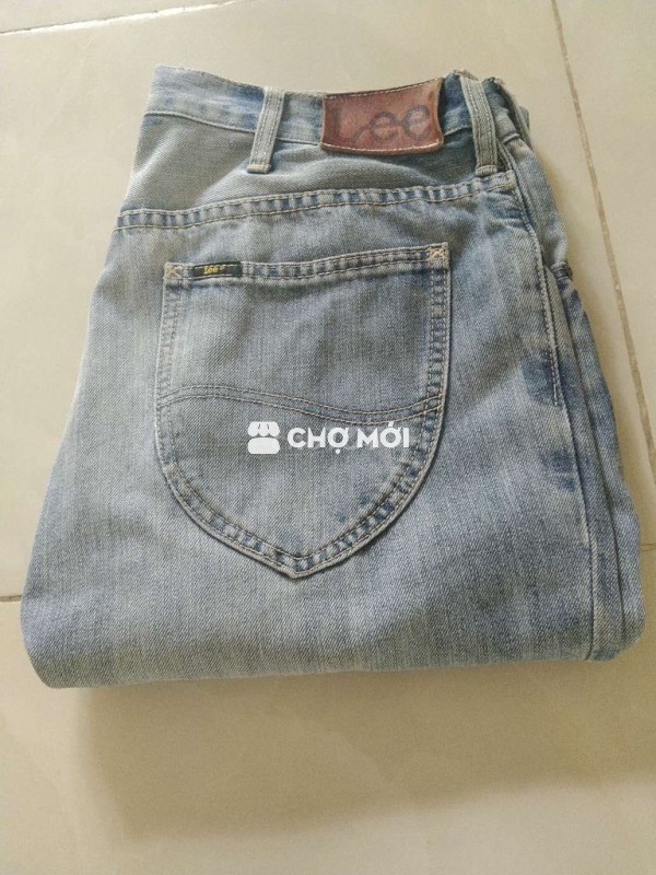 Quần jean nam hiệu Lee  size 30-31