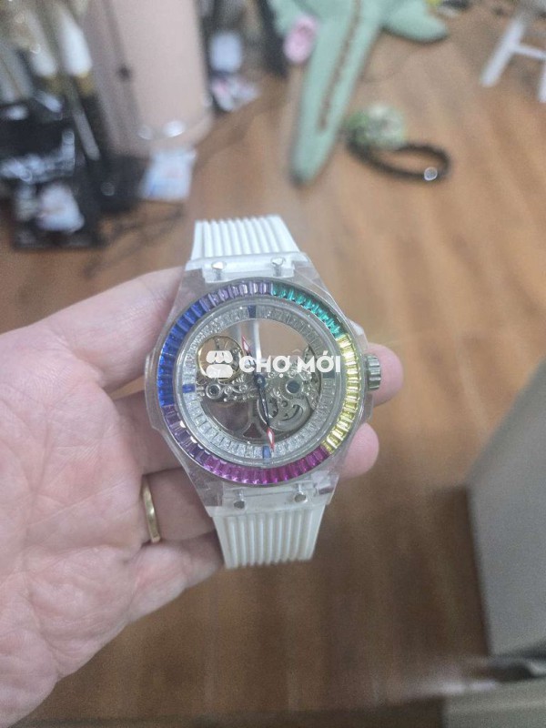 Đồng hồ đeo tay Hanboro Silicon 40mm Mới 99%