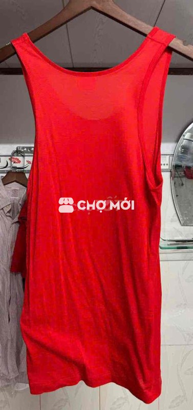 Áo ba lỗ Calvin Klein nữ Đỏ