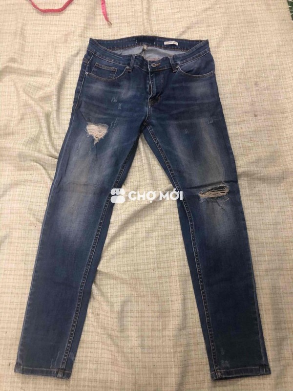 Quần jean nam Skinny fit size 34