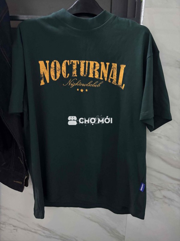 Áo thun Nocturnal Xanh rêu size M