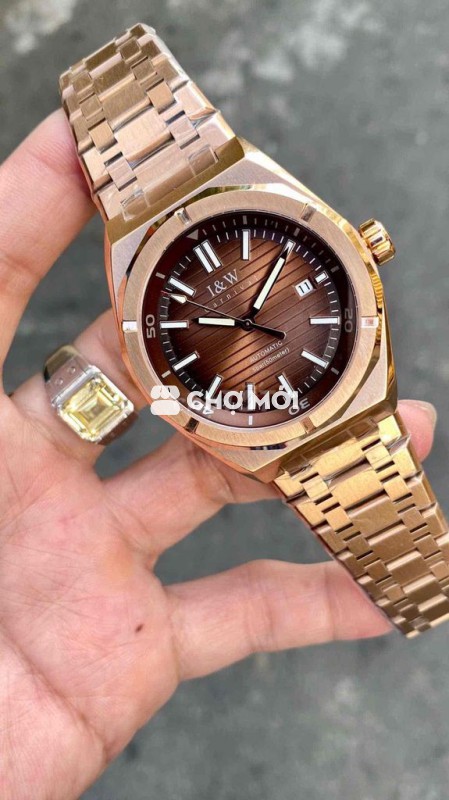 Đồng hồ I&W Carnival Nam Thép không gỉ Vàng hồng