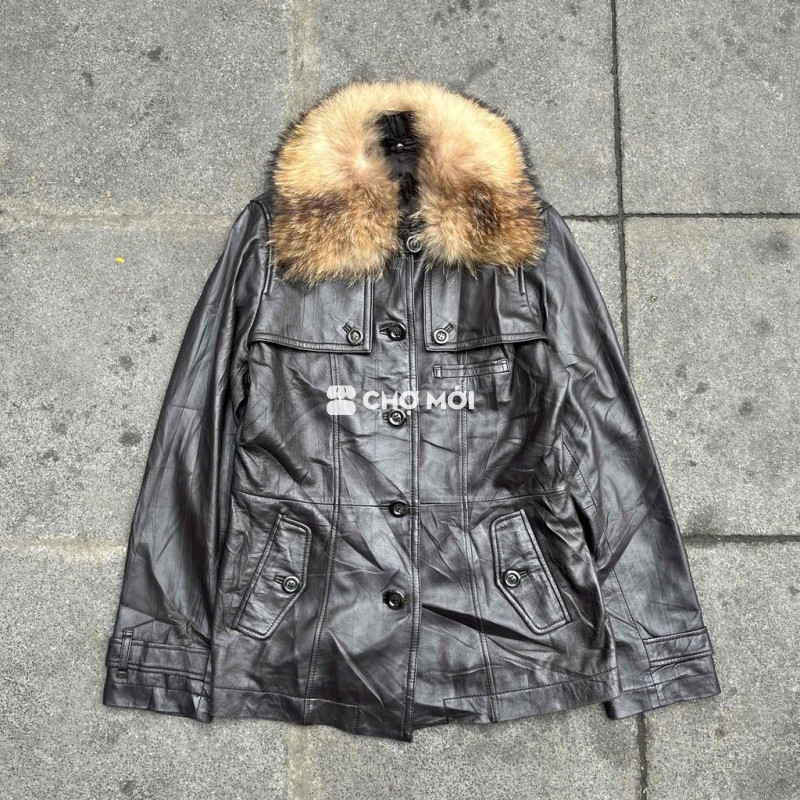 BELLUCCI Leather Coat