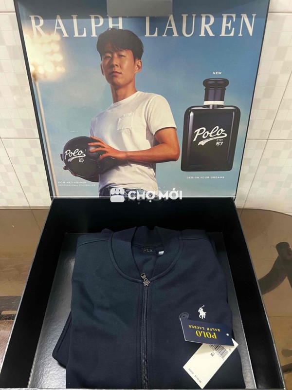 Áo khoác bomber Polo Ralph Lauren Nam size M