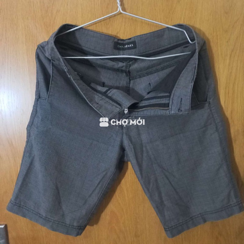 Quần short JOHN HENRY Nam Xám size 30
