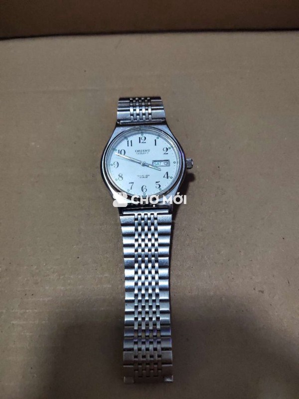 Đồng hồ Orient Quartz Thép không gỉ Bạc