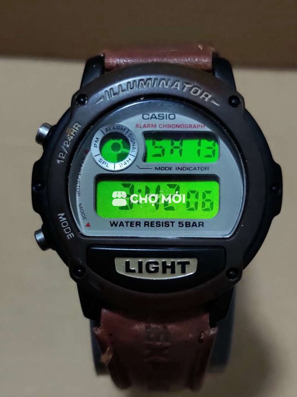 Đồng hồ Casio W-89H Thép không gỉ