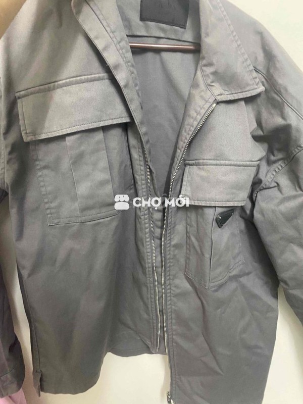 Áo khoác Prada Nam Xám