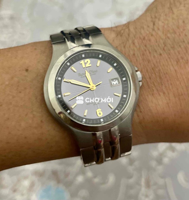 Đồng hồ Roven Dino Nam Titanium Bạc
