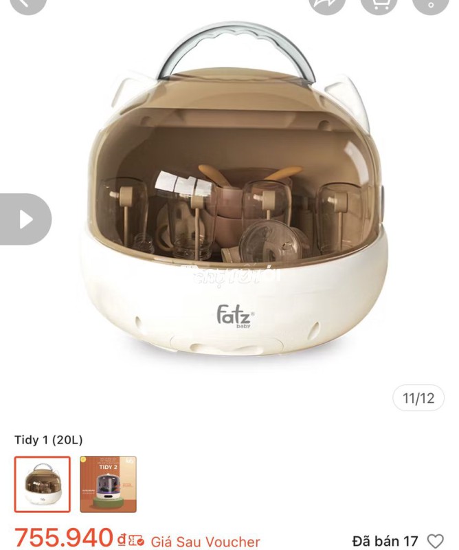 Máy tiệt trùng Fatz Tidy 1 20L