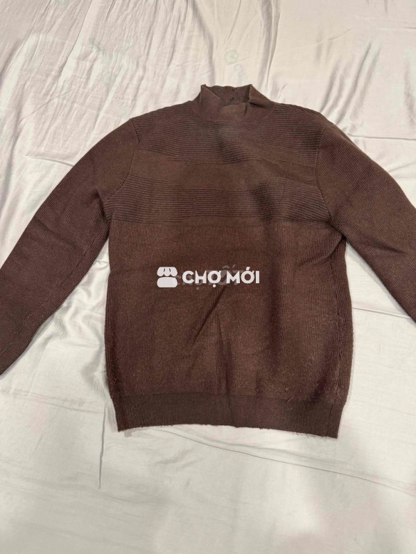 Áo len BENRY HOMME Nam Đỏ đô size 100