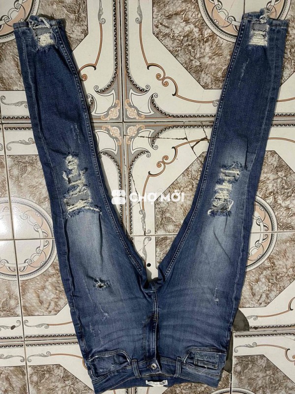 Quần jean Zara vải bò EUR 40