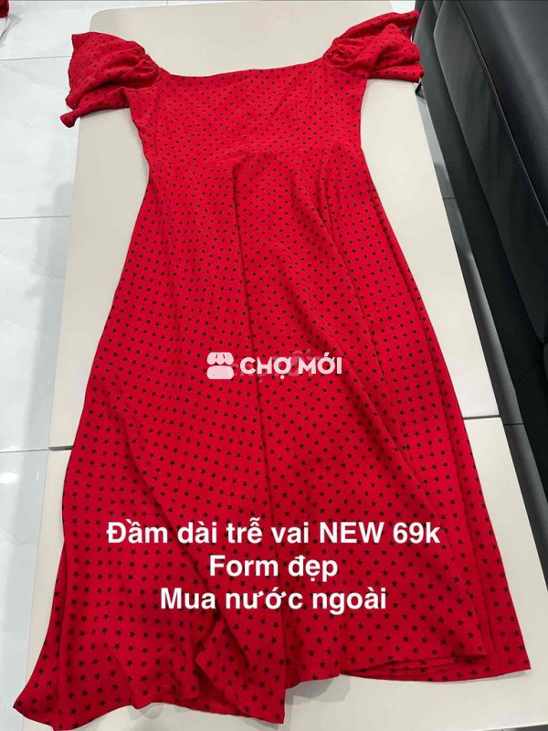 Đầm nữ trễ vai mới