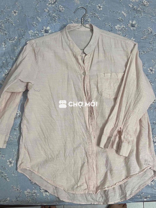 Áo sơ mi nữ Vải lanh size M
