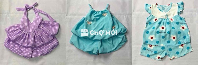 Bộ quần áo cho bé gái
