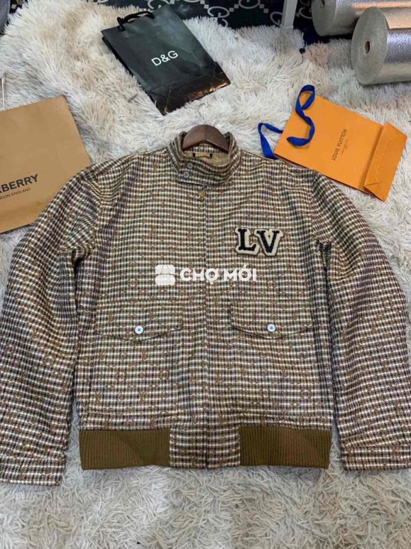 Áo khoác Louis Vuitton dạ nam size 46