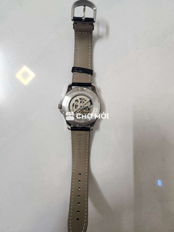 Đồng hồ AILANG Nam dây Da Đen