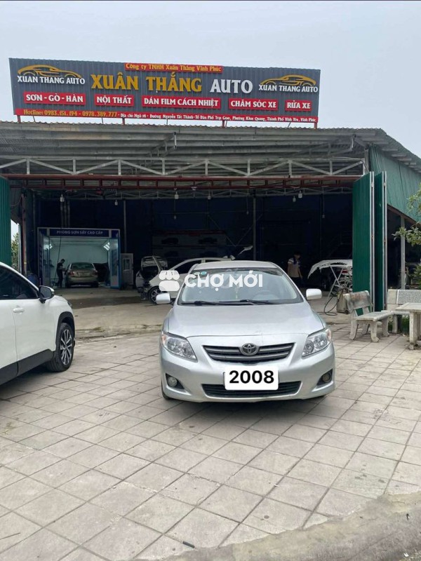 Toyota Corolla XLi 2008 1.6 Bạc