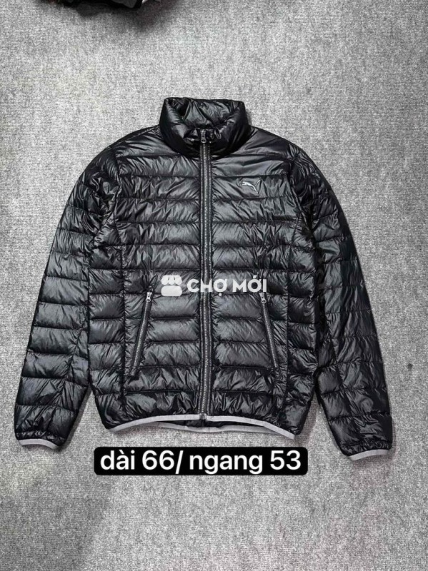 Áo khoác phao Puma lông vũ (size M-L )