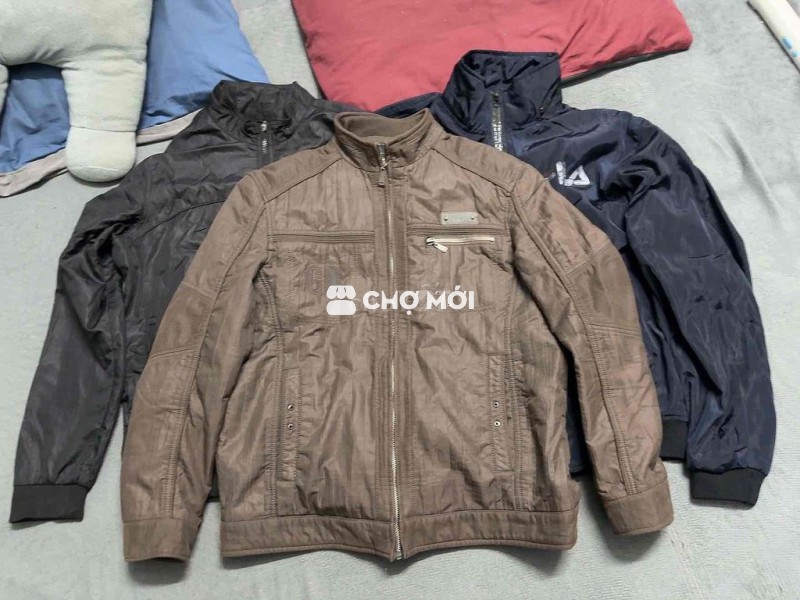 Áo khoác nam vải dù nhiều màu