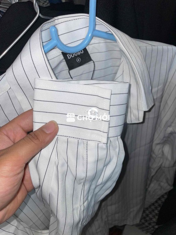 Áo sơ mi nam vải sọc