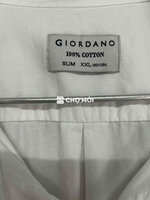 Áo sơ mi Giordano Nam Cotton Slim fit XXL
