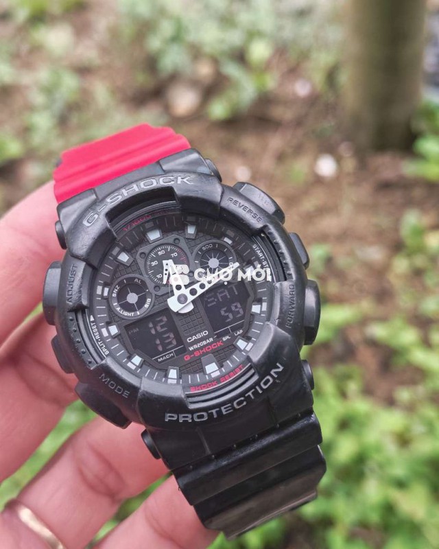 Đồng hồ Casio G-Shock GA-100 Đen