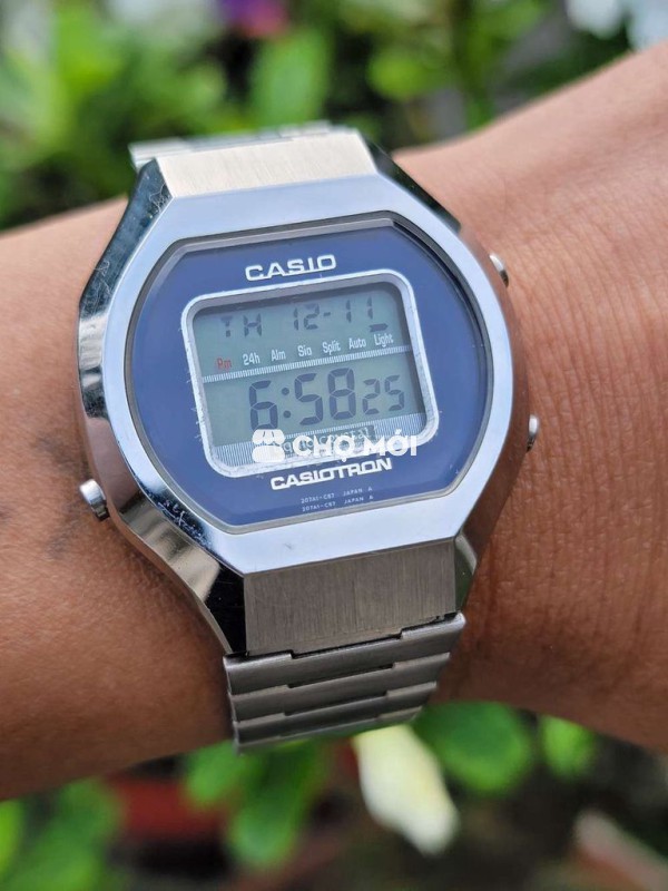 Đồng hồ Casio Casiotron TRN-01M Thép sưu tầm zin