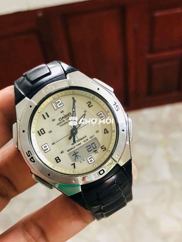 Đồng hồ Casio WVA-430J Nam Thép không gỉ
