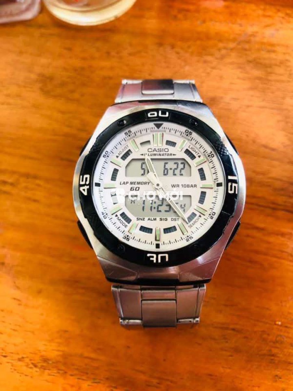 Đồng hồ Casio AQ-164W Thép không gỉ