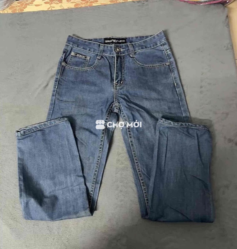 Quần jean nam vải bò size 28
